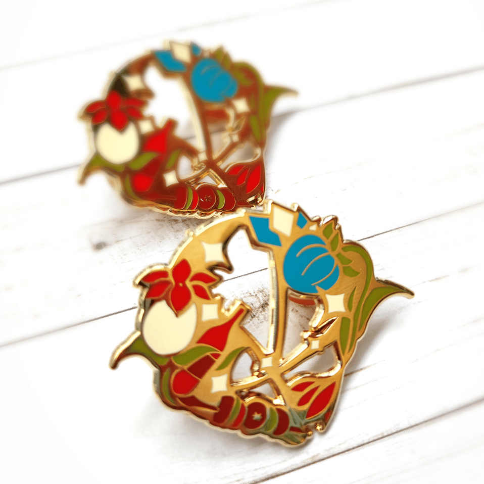 Kaeya & Diluc Enamel Pin